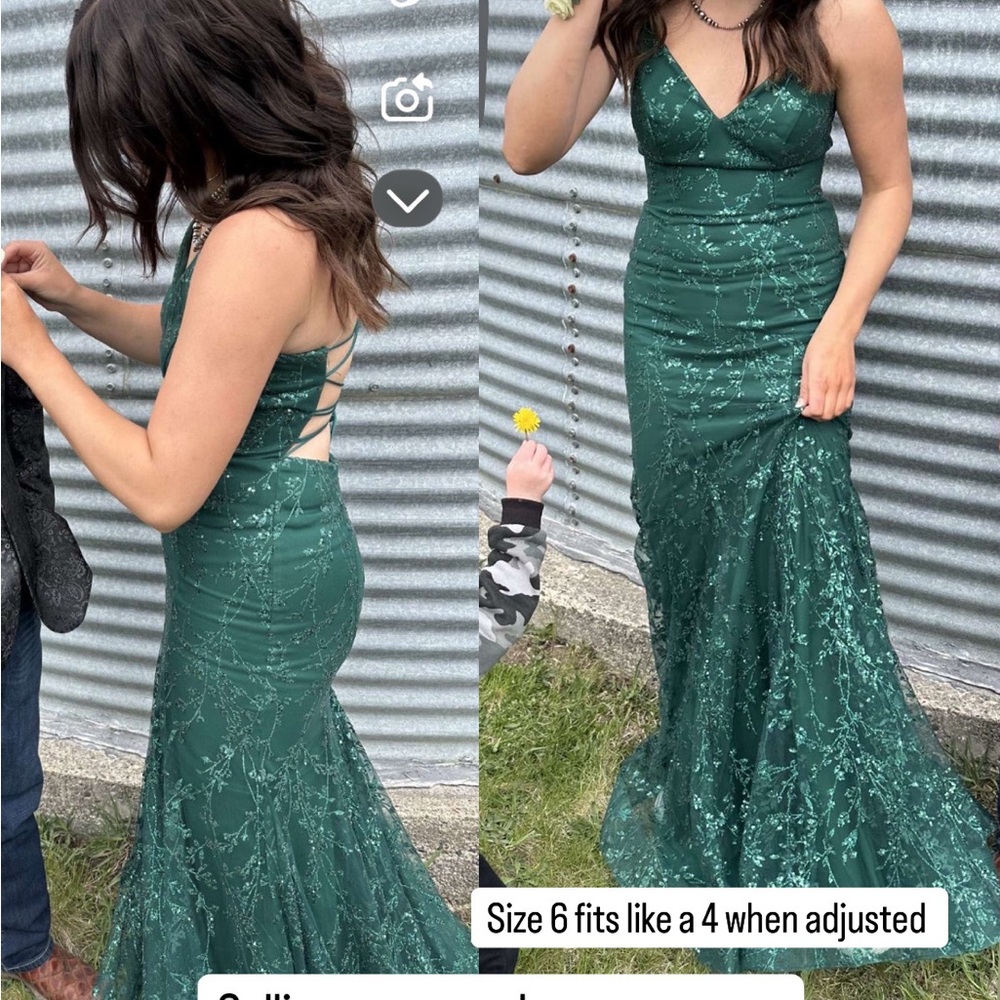 Patricia Kay Glam prom Dress